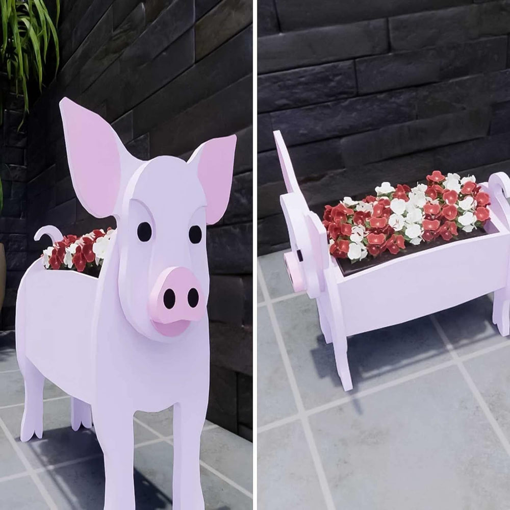 Porky Pig Garden Planter