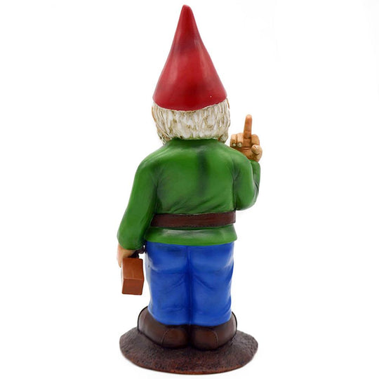 Naughty Garden Gnome With an Attitude