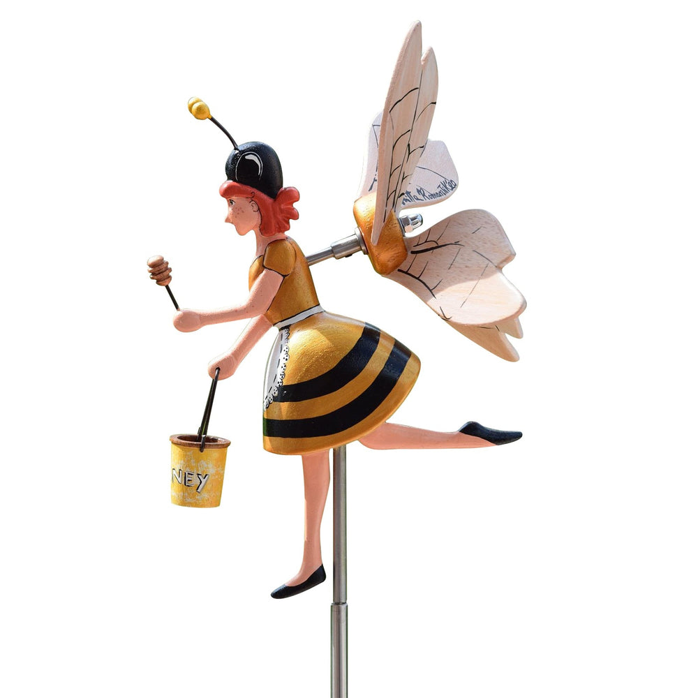 Honey Bee Windmill Lawn Decor