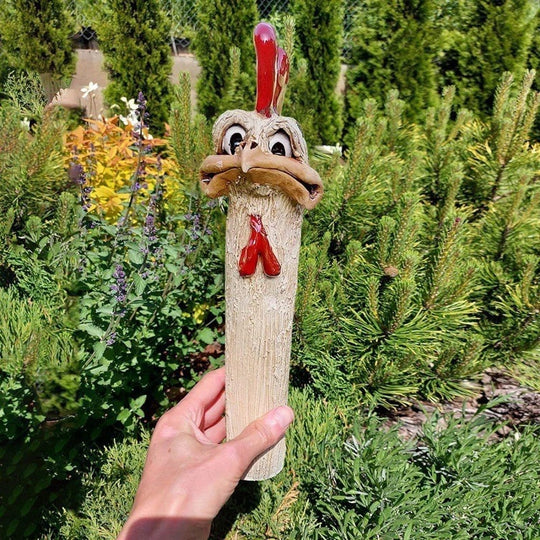 Funny Hidden Chicken Garden Decoration