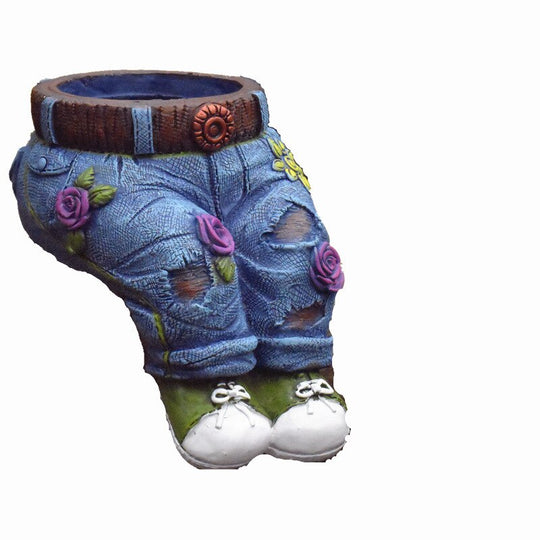 Creative Cute Small Jeans Flowerpots