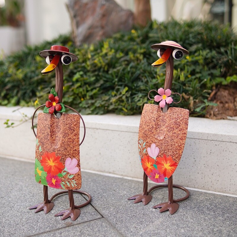 Unique Duck Garden Art