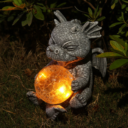Adorable Baby Dragon Garden Light