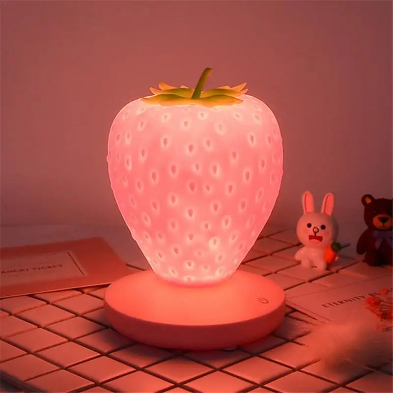 Cute Strawberry Lamp