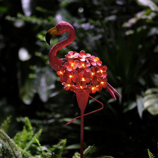 Blossoming Flamingo Solar Light