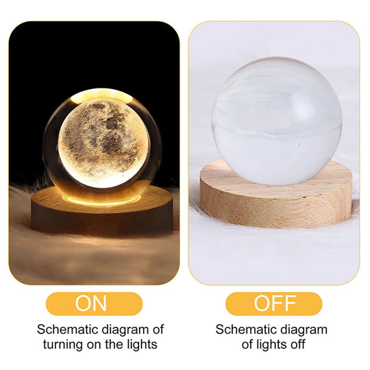 Full Moon 3D Lamp