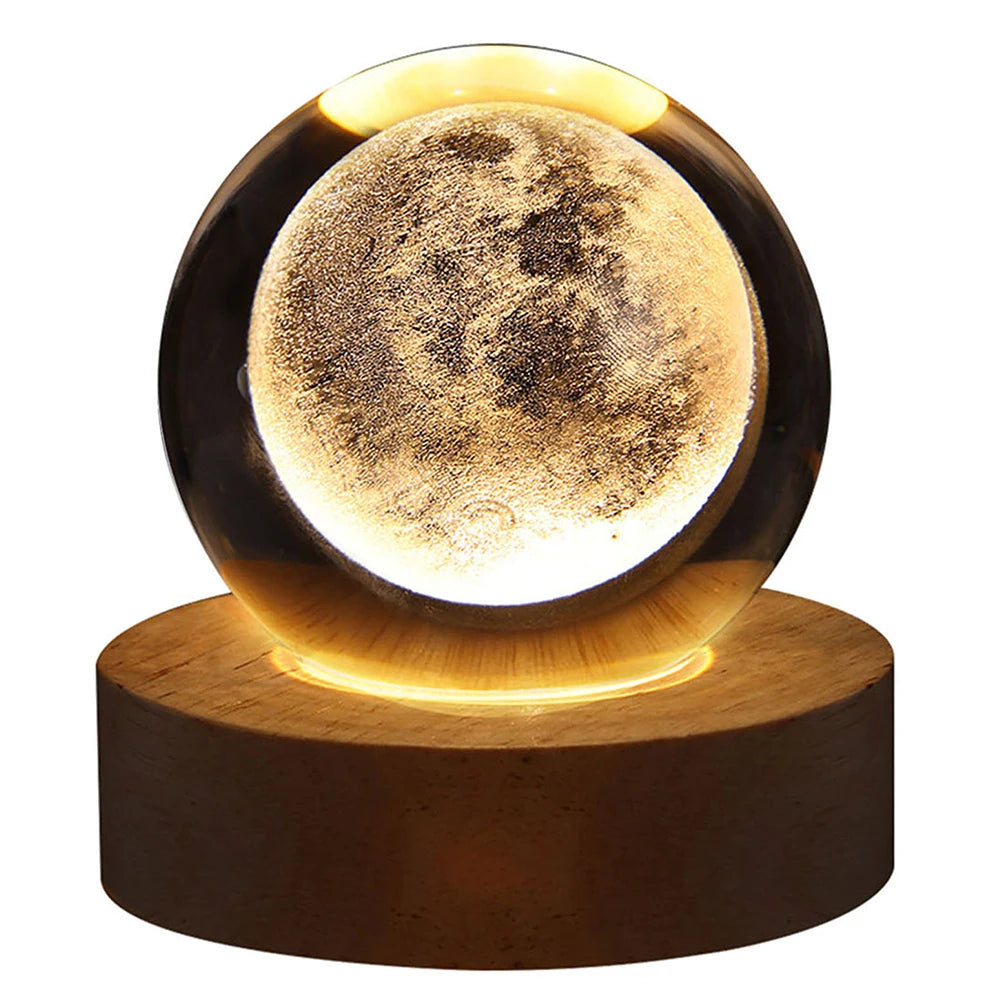 Full Moon 3D Lamp