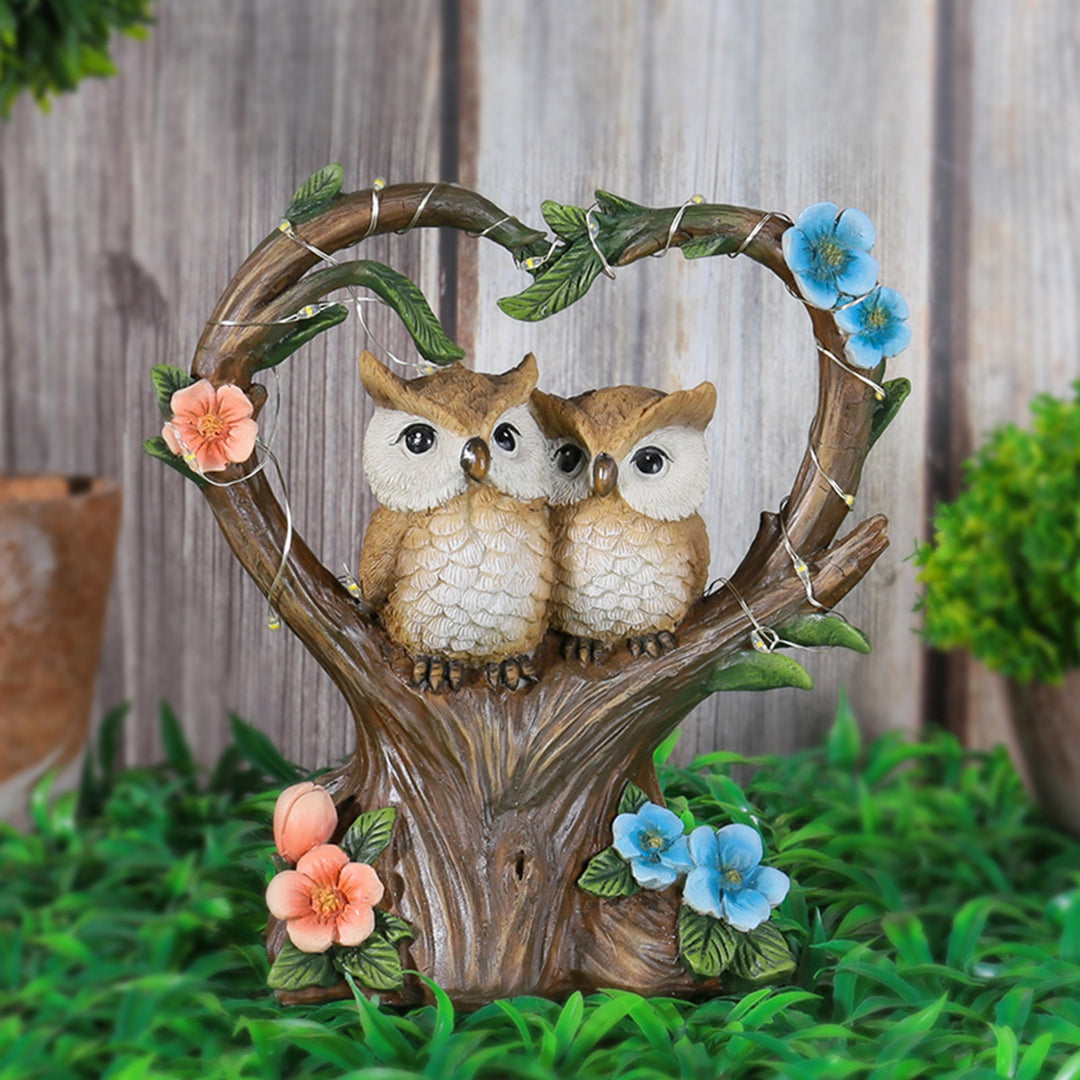 Love Birds on a Heart Shaped Branch