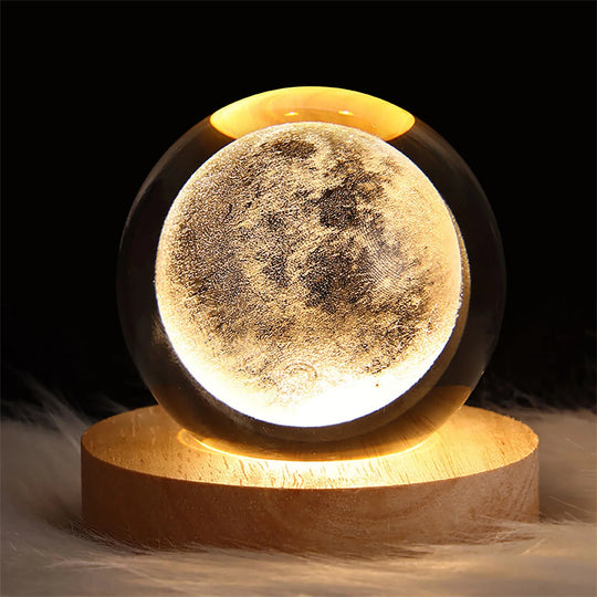 Full Moon 3D Lamp