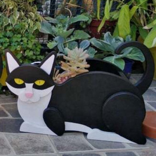 Meow-nique Flower Planter