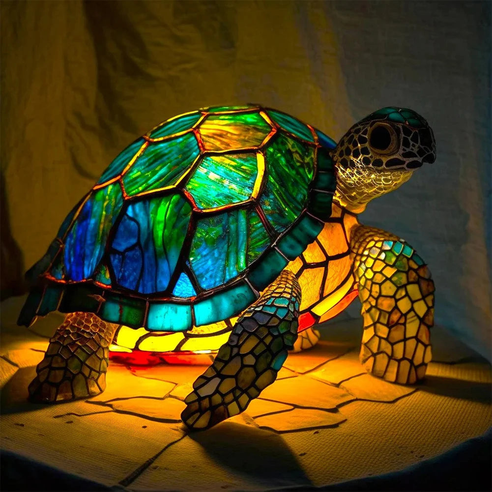 Stained Glass Art - Turtle