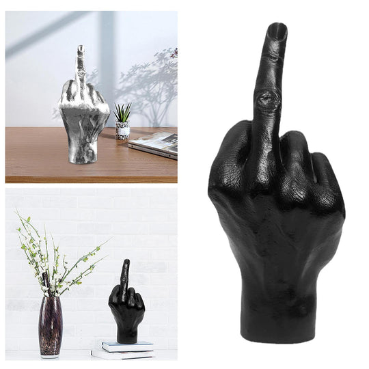 Minimalist Nordic Finger Statue