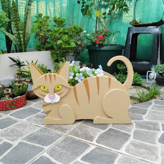 Meow-nique Flower Planter