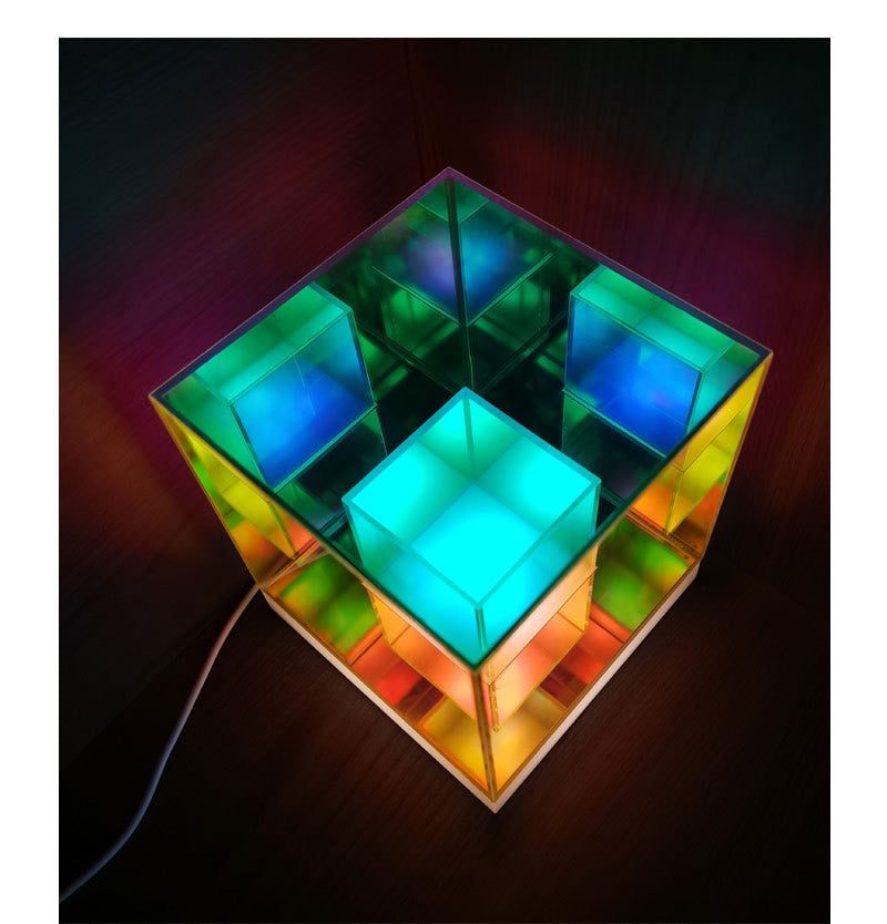 Chroma Cube 3D Seven-Color Dimmable Light