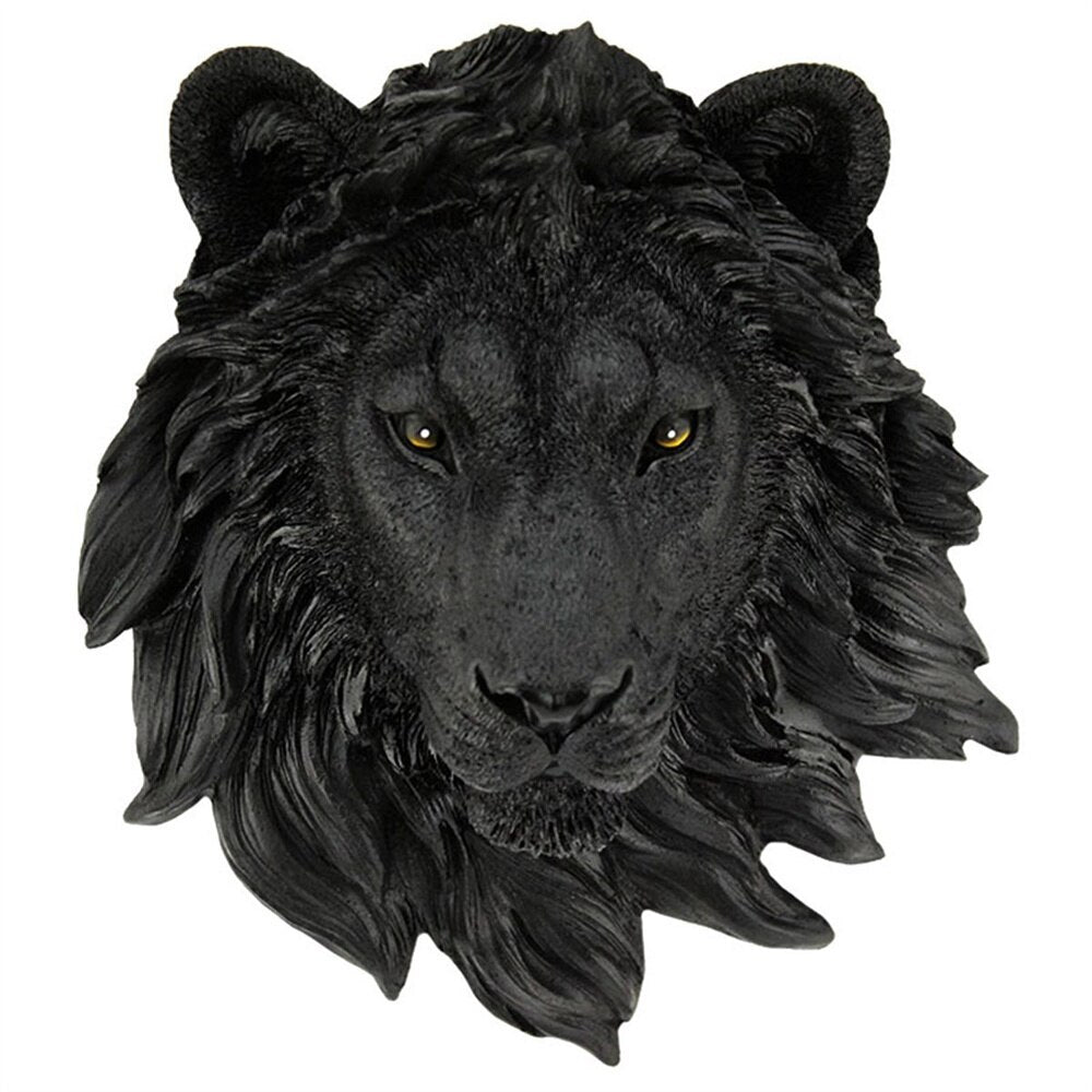 Resin Animal Head Wall Decoration