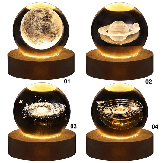 Full Moon 3D Lamp