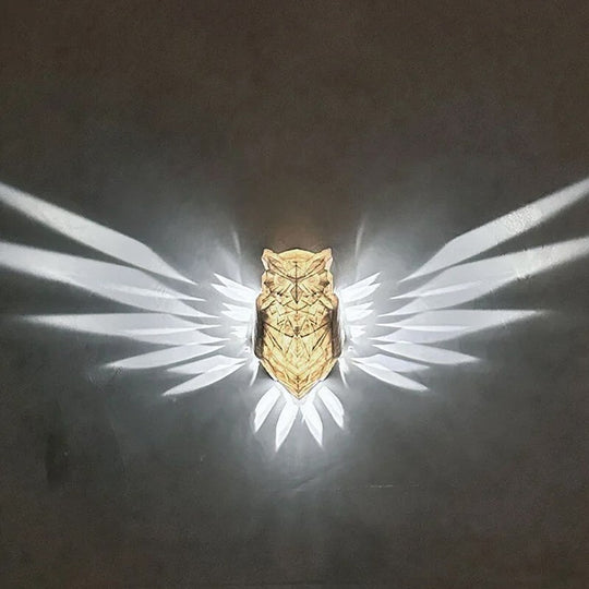 Light Owl - Wall Light Ornament