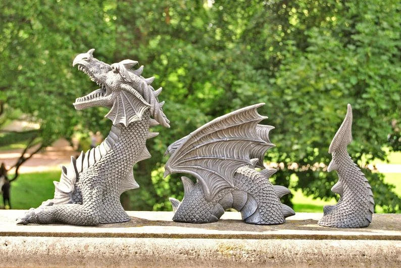 Dragon Earth Garden Sculpture