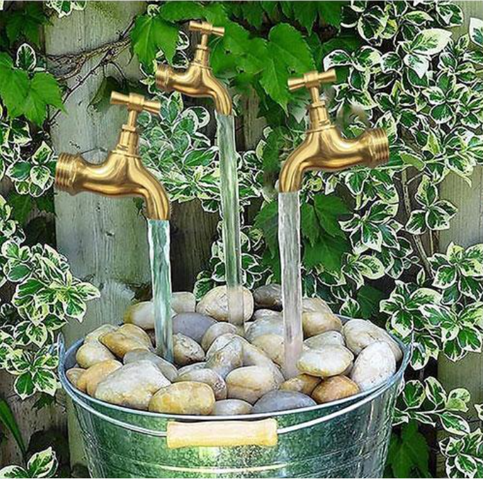 Floating Faucet Fountain