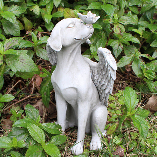 Heavenly Hound Angel Figurine