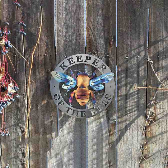 Metal Art - Keeper of the Bees