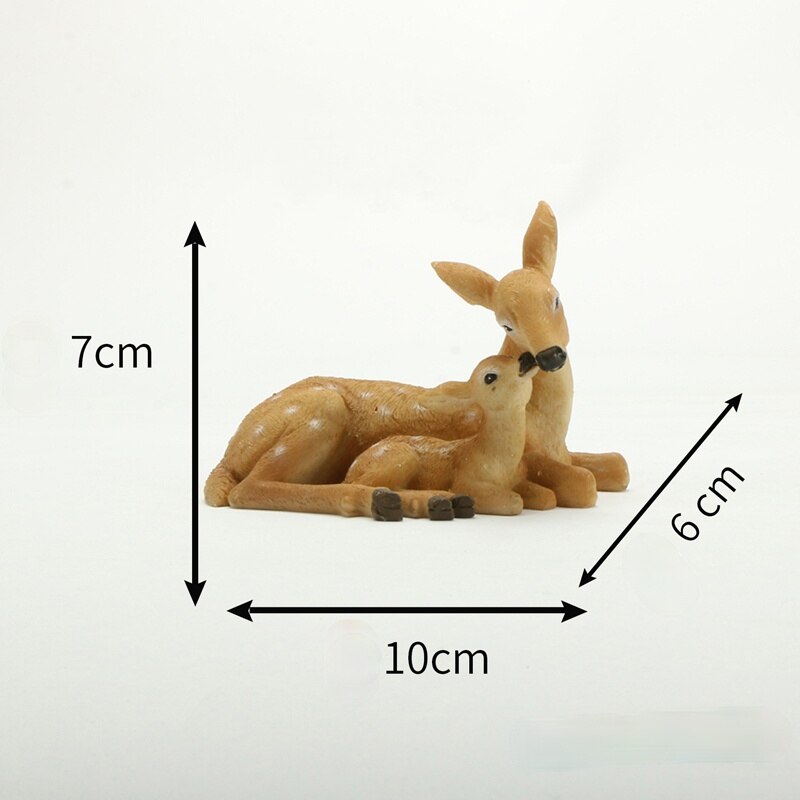 Wildlife Wonders Antlered Deer Resin Figurine