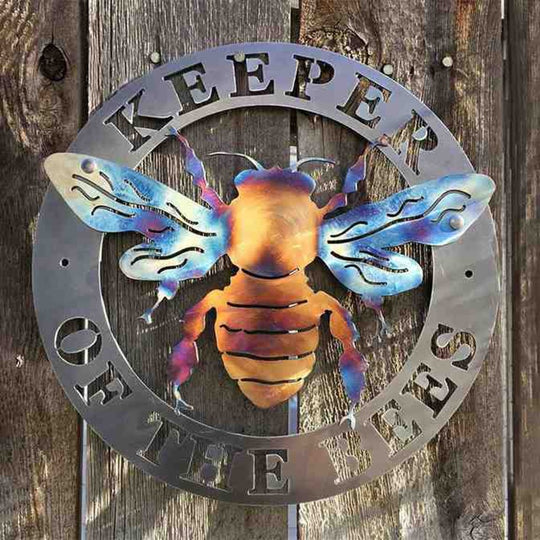 Metal Art - Keeper of the Bees