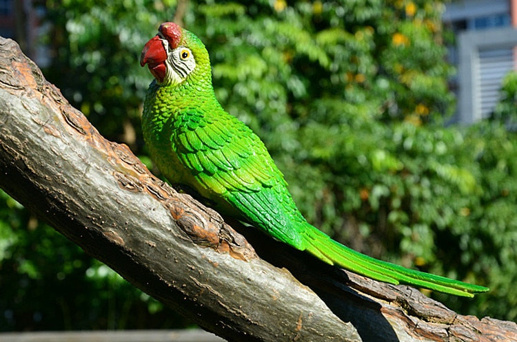 Parrot Statue Wall Decoration