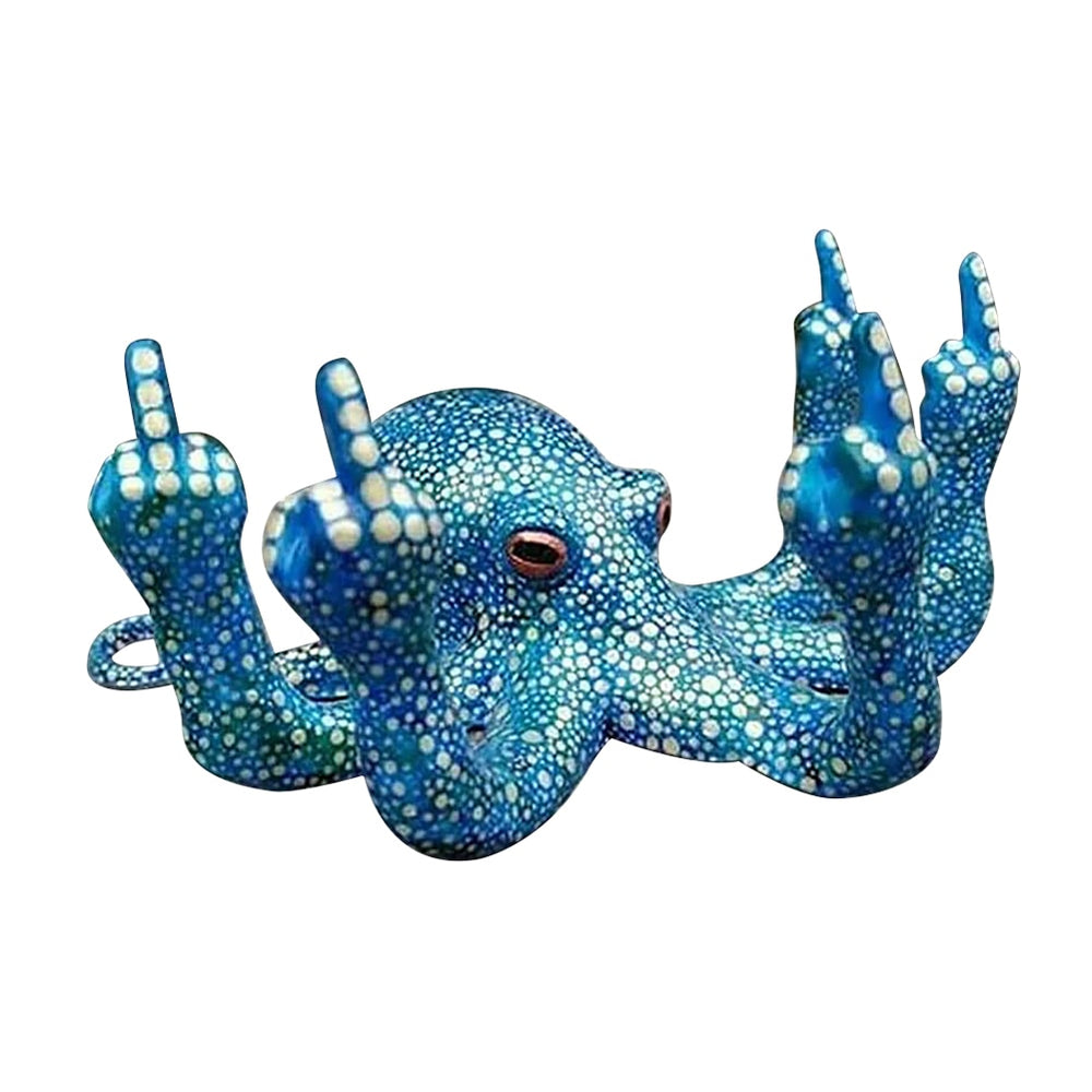 Glowing Ocean Octopus Statue