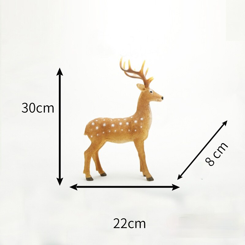 Wildlife Wonders Antlered Deer Resin Figurine