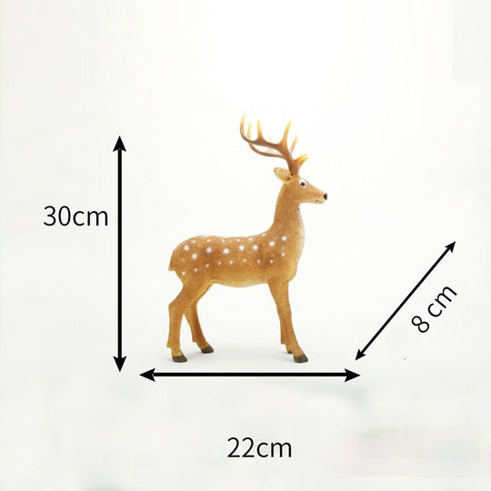 Wildlife Wonders Antlered Deer Resin Figurine