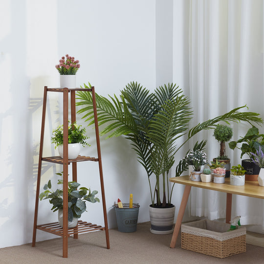 Multi-Level Plant Shelf