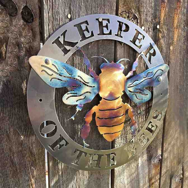 Metal Art - Keeper of the Bees