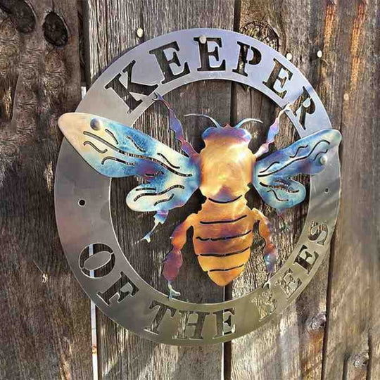 Metal Art - Keeper of the Bees