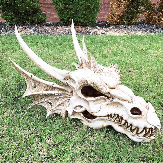 Dragon Fossil Statue of Elder - Artwork