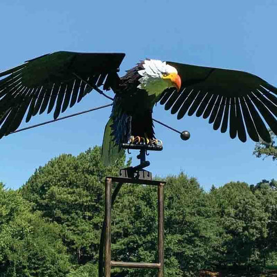 Eagle's Flight Kinetic Wind Sculpture