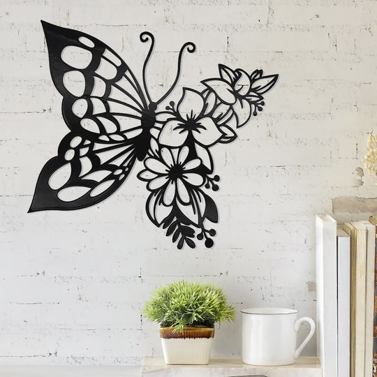 Blossoming Butterfly Wall Decoration