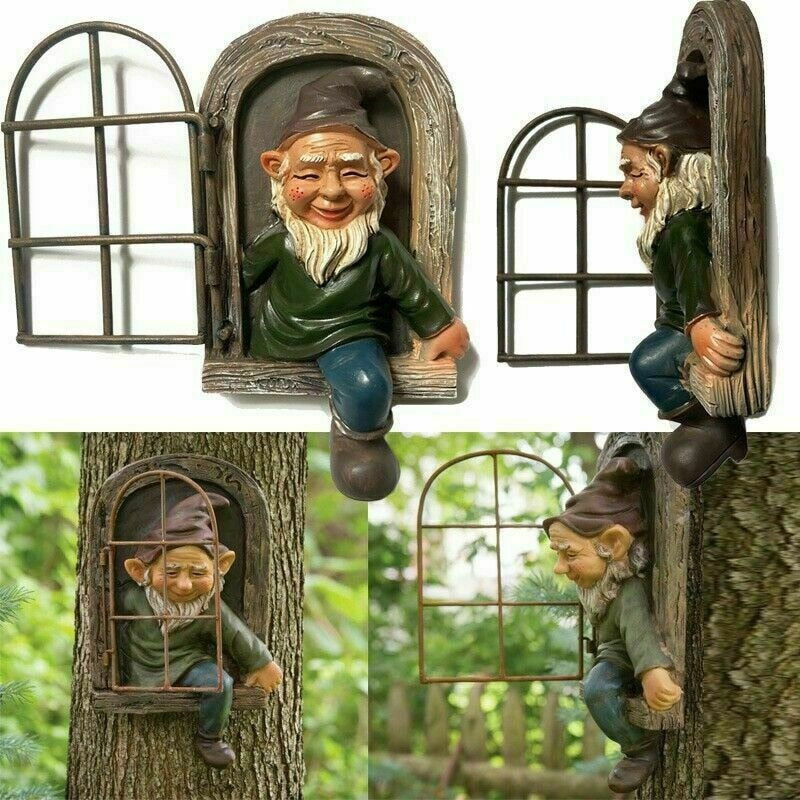 Gnome Escape Garden Statue