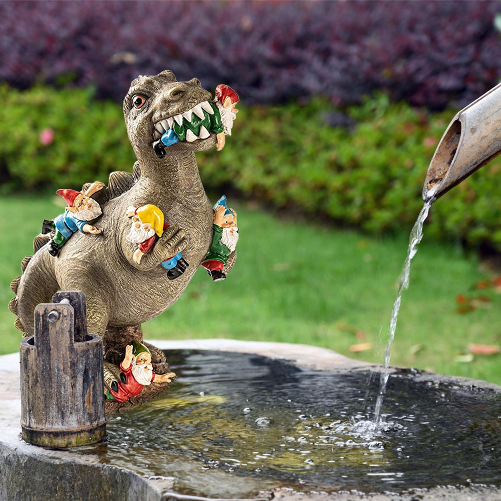 Realistic Dinosaur Garden Statue