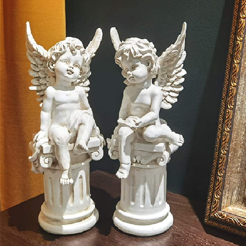 Cherubic Angels Garden Statues