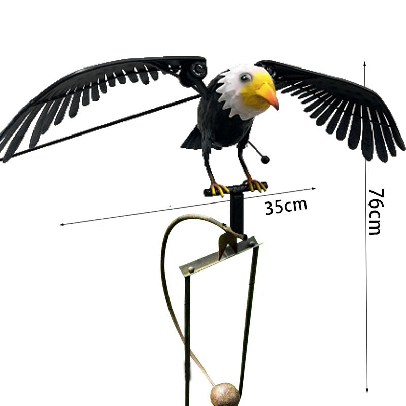 Eagle's Flight Kinetic Wind Sculpture
