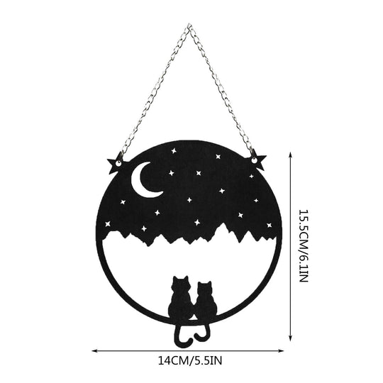 Stained Hanging Bat Car Decor