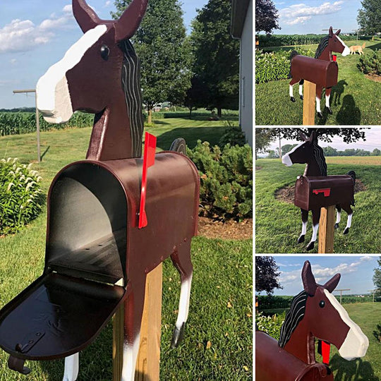 Farm Animal Post Box Ornament